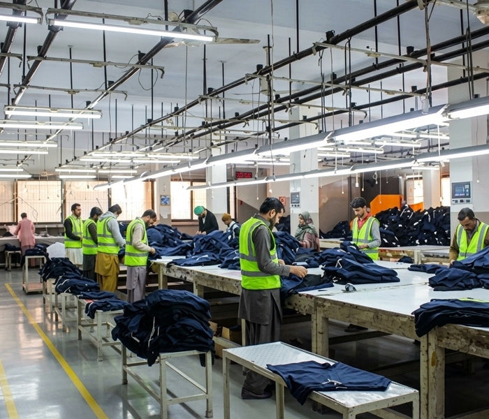 Boring Textile manufacturing unit in Lahore